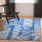 Safavieh Adirondack Power Loomed Rectangle Rug- Silver - Blue- 6 x 9 ft. ADR111F-6 - alternate 9